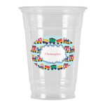 Trains Party Cups - 16oz (Personalized)