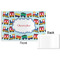 Trains Disposable Paper Placemat - Front & Back