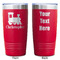 Trains Red Polar Camel Tumbler - 20oz - Double Sided - Approval