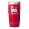 Trains Red Polar Camel Tumbler - 20oz - Single Sided - Approval