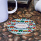 Trains Round Paper Coaster - Front