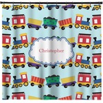 Trains Shower Curtain - Custom Size (Personalized)