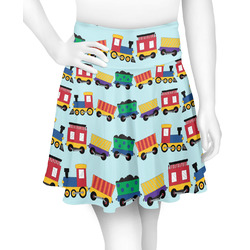 Trains Skater Skirt