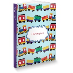 Trains Softbound Notebook - 7.25" x 10" (Personalized)