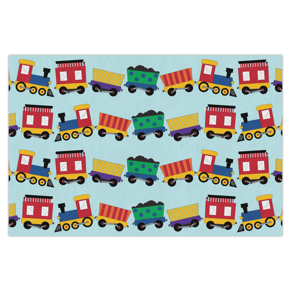 Custom Trains X-Large Tissue Papers Sheets - Heavyweight