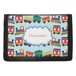 Trains Trifold Wallet (Personalized)