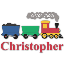 Trains Graphic Decal - Large (Personalized)