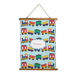 Trains Wall Hanging Tapestry (Personalized)