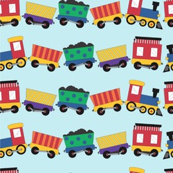 Trains Wallpaper & Surface Covering (Peel & Stick 24"x 24" Sample)