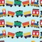 Trains Wallpaper Square