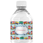 Trains Water Bottle Labels - Custom Sized (Personalized)