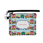 Trains Wristlet ID Case w/ Name or Text