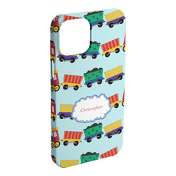 Trains iPhone Case - Plastic (Personalized)