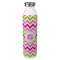 Pink & Green Chevron 20oz Water Bottles - Full Print - Front/Main