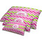 Pink & Green Chevron Dog Beds - MAIN (sm, med, lrg)