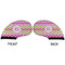 Pink & Green Chevron Golf Club Covers - APPROVAL