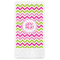 Pink & Green Chevron Guest Paper Towels - Full Color (Personalized)