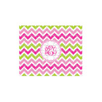 Pink & Green Chevron 110 pc Jigsaw Puzzle (Personalized)