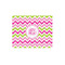 Pink & Green Chevron Jigsaw Puzzle 110 Piece - Front