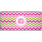 Pink & Green Chevron Large Gaming Mats - APPROVAL