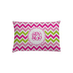 Pink & Green Chevron Pillow Case - Toddler (Personalized)