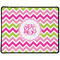 Pink & Green Chevron Small Gaming Mats - APPROVAL