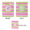 Pink & Green Chevron Small Gift Bag - Approval