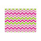 Pink & Green Chevron Tissue Paper - Heavyweight - Medium - Front