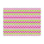 Pink & Green Chevron Tissue Paper Sheets