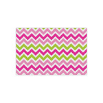 Pink & Green Chevron Small Tissue Papers Sheets - Lightweight