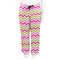 Pink & Green Chevron Women's Pj on model - Front