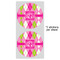 Pink & Green Argyle 5" Multipurpose Round Label - Sheet