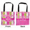 Pink & Green Argyle Car Bag - Apvl