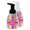 Pink & Green Argyle Foam Soap Bottles - Main