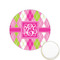 Pink & Green Argyle Icing Circle - XSmall - Front