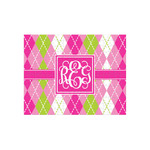 Pink & Green Argyle 252 pc Jigsaw Puzzle (Personalized)