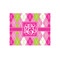 Pink & Green Argyle Jigsaw Puzzle 252 Piece - Front