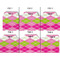 Pink & Green Argyle Page Dividers - Set of 6 - Approval