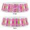 Pink & Green Argyle Plastic Pet Bowls - Large - APPROVAL