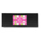 Pink & Green Argyle Rubber Bar Mat - FRONT/MAIN