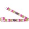 Pink & Green Argyle Yoga Strap