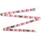 Pink & Green Argyle Yoga Strap - Full View - Apvl