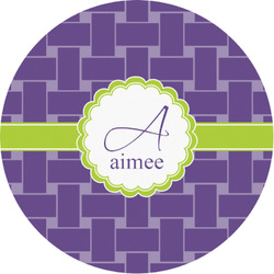 Waffle Weave Multipurpose Round Labels - 1" (Personalized)