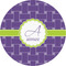 Waffle Weave 1" Multipurpose Round Labels - Single Sticker