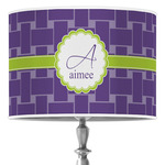 Waffle Weave Drum Lamp Shade (Personalized)