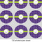 Waffle Weave 2" Multipurpose Round Labels - Sheet