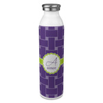 Waffle Weave 20oz Stainless Steel Water Bottle - Full Print (Personalized)