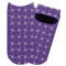 Waffle Weave Adult Ankle Socks - Single Pair - Front and Back