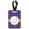 Waffle Weave Aluminum Luggage Tag (Personalized)