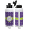 Waffle Weave Aluminum Water Bottle - White APPROVAL